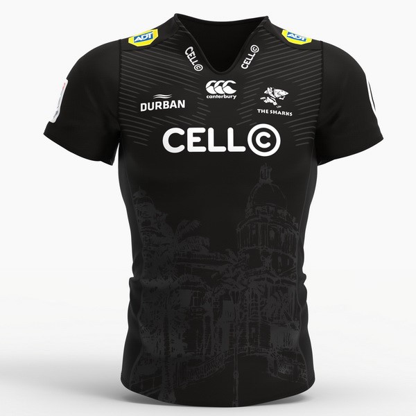 Camiseta Sharks 1ª 2018 Negro